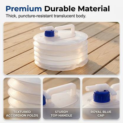 🔥Hot Sale 49% OFF🔥Collapsible Water Container with Spigot