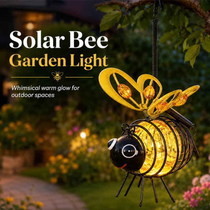 🔥Hot Sale 49% OFF🔥Solar-Powered Hanging Bee Light🐝