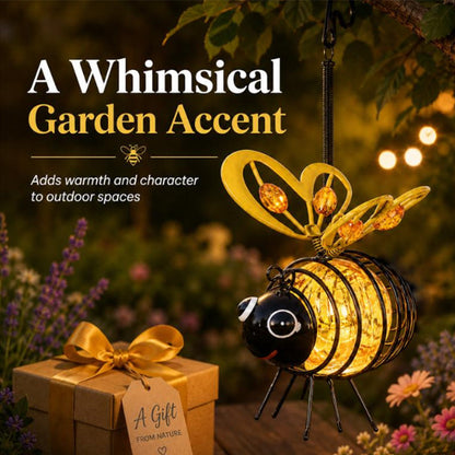 🔥Hot Sale 49% OFF🔥Solar-Powered Hanging Bee Light🐝