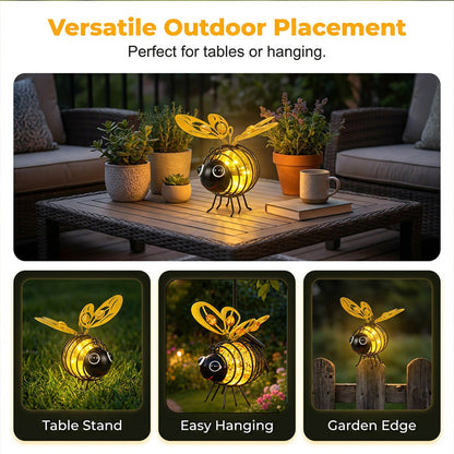 🔥Hot Sale 49% OFF🔥Solar-Powered Hanging Bee Light🐝