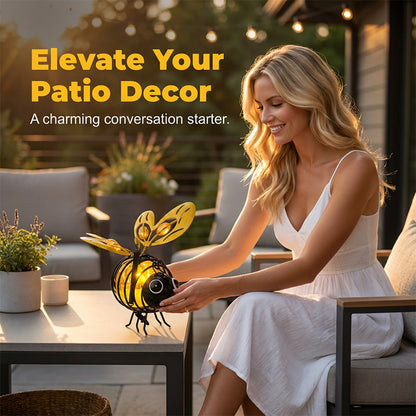 🔥Hot Sale 49% OFF🔥Solar-Powered Hanging Bee Light🐝