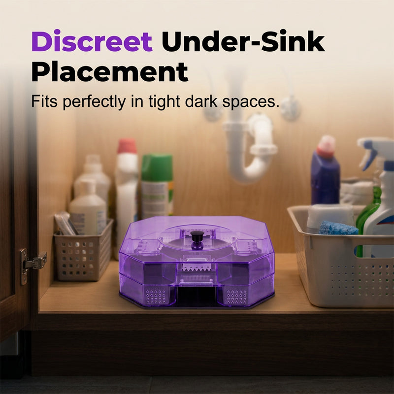 🥳2026 HOT SALE🥳💞50K+ SOLD!♻️🪳49% OFF! Reusable Roach Trap – Physical capture, no toxic sprays. One‑way doors, easy to check & clean. Safe for homes with kids & pets! 🏠✨
