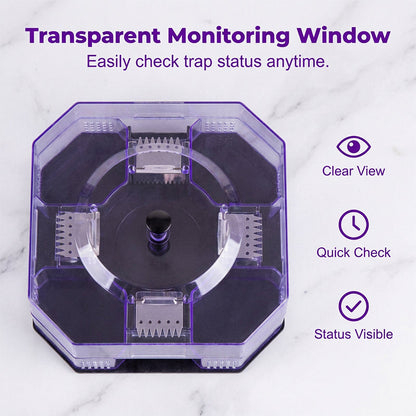 🥳2026 HOT SALE🥳💞50K+ SOLD!♻️🪳49% OFF! Reusable Roach Trap – Physical capture, no toxic sprays. One‑way doors, easy to check & clean. Safe for homes with kids & pets! 🏠✨
