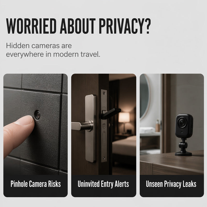 Smart Infrared Camera Detector with LED Flashlight