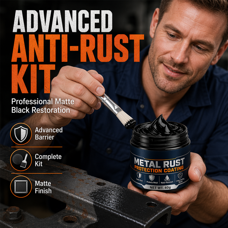 Metal Rust Repair Paste - full kit product hero