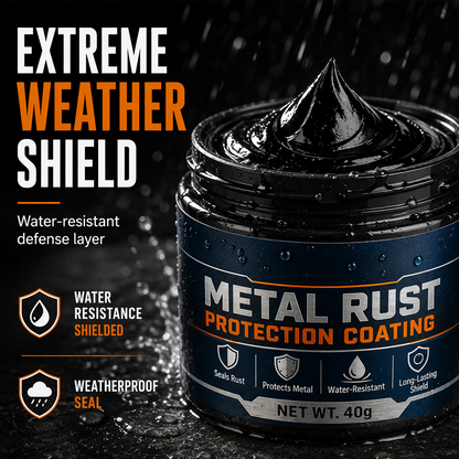 Metal Rust Repair Paste - water resistance demonstration