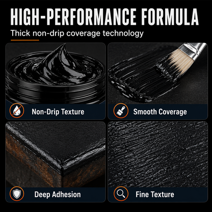 Metal Rust Repair Paste - smooth application and coating texture