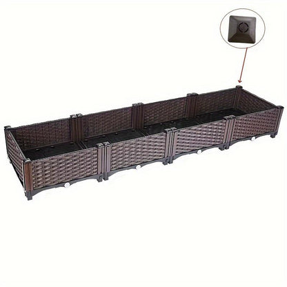 🌱 DIY Raised Garden Bed Planter – Build Your Perfect Growing Space💧