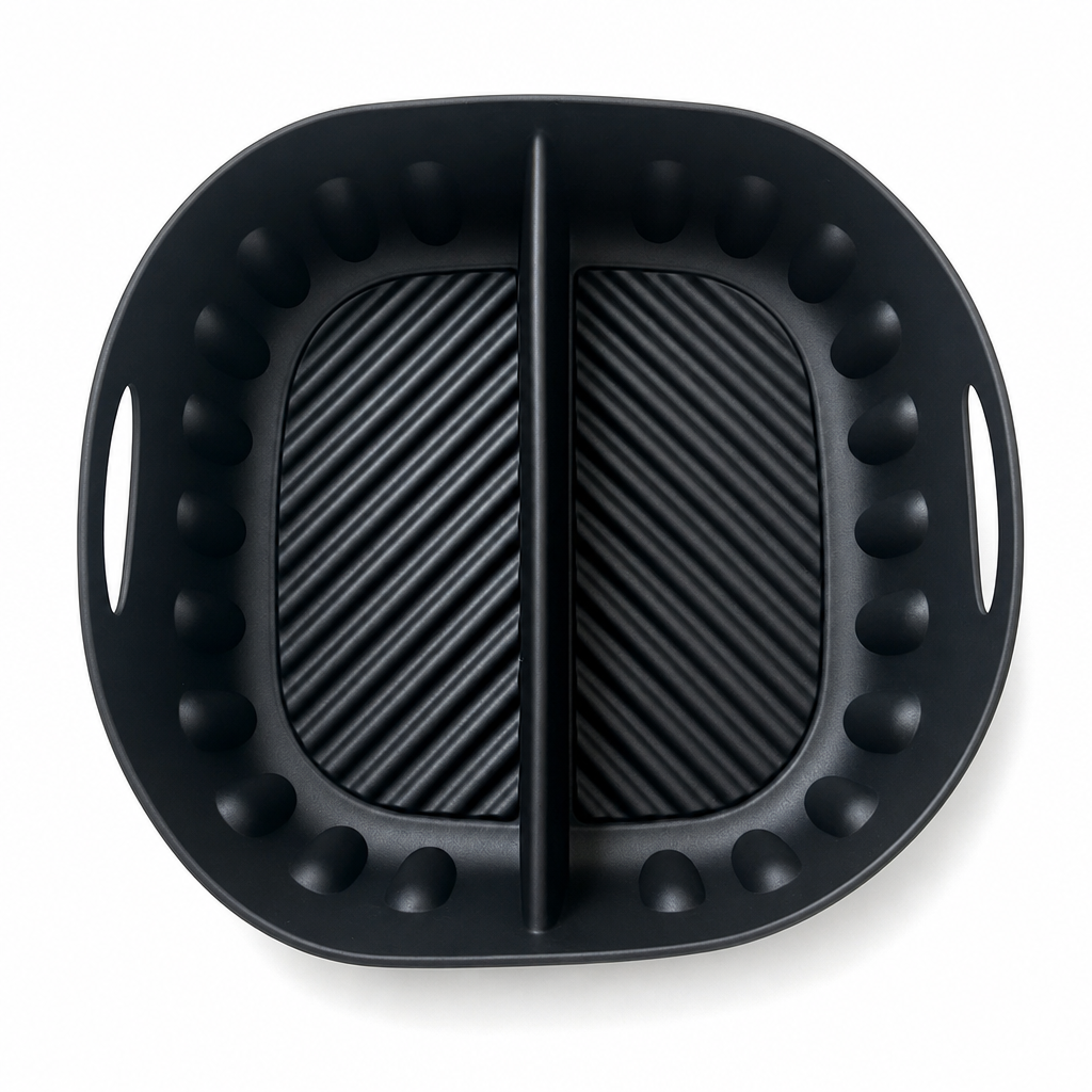 🔥 Limited-Time 50% OFF —Reusable Divided Air Fryer Silicone Liner