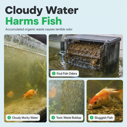 🔥Hot Sale 50% OFF🔥Activated Carbon Filter Cube for Aquarium Water Purification