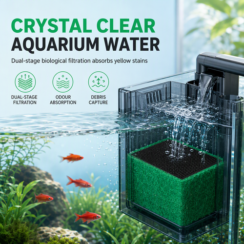 🔥Hot Sale 50% OFF🔥Activated Carbon Filter Cube for Aquarium Water Purification