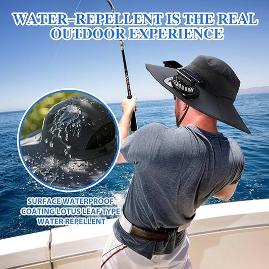 Hot Sale🔥2026 New Ultralight Solar Fan Sun Hat