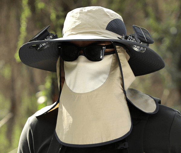 Hot Sale🔥2026 New Ultralight Solar Fan Sun Hat