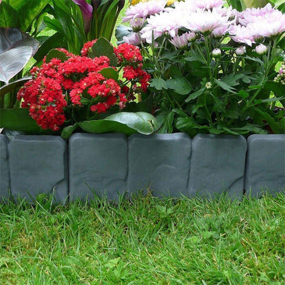 Imitation Stone Garden Fence – DIY Garden Edging Border