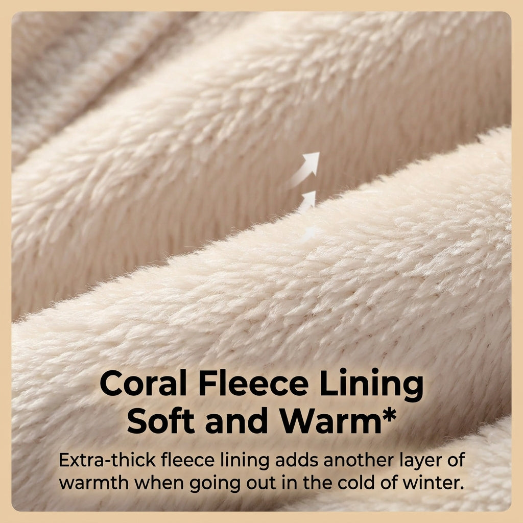 🧣2-in-1 Flannel Mask & Hat | Windproof Thermal Neck Visor Hat for Cycling 🚴