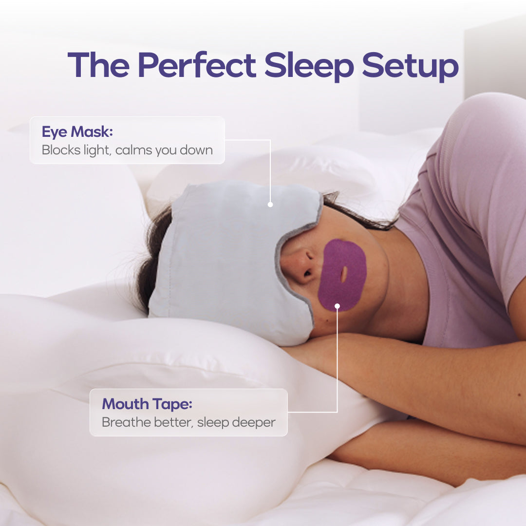 Weighted Eye Mask