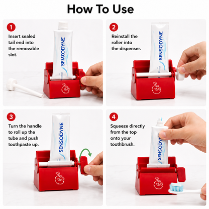 🔥 Limited-time 50% off – Manual toothpaste tube squeezer