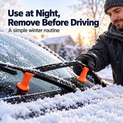 Windshield Wiper Snow & Ice Lifter Stands